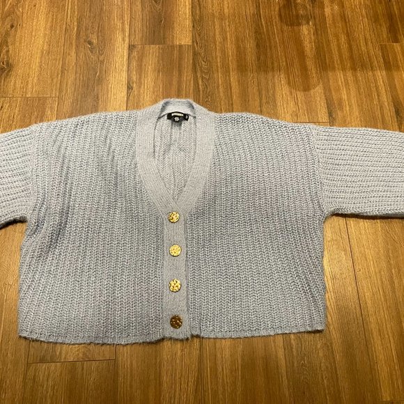 brand new, woman's blue cardigan, size s/m - Picture 3 of 6